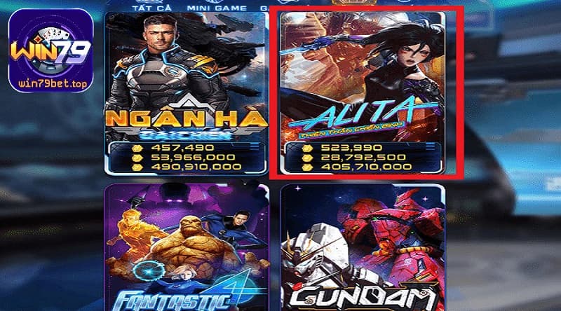 Alita - Thiên thần chiến binh là game chơi nổ hũ được yêu thích