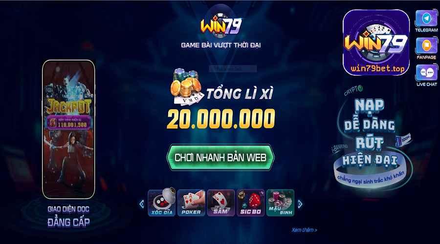 Thiết kế giao diện cổng game ấn tượng