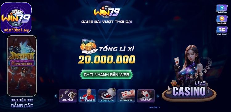 Win79 - Cổng game bài trực tuyến được đánh giá cao về độ uy tín